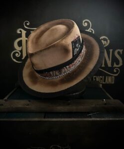 "The Gambler" - a bespoke hat by Hull & Sons