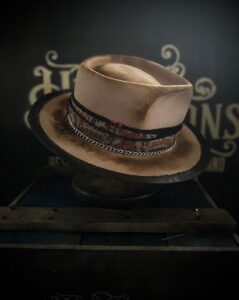 Hull & Sons light brown fate hat